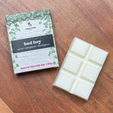 Natural Wax Melt Bad Boy - Long-Lasting Fragrance (Up to 100 Hours) - Plastic-Free
