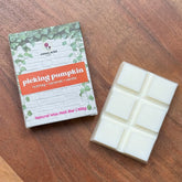 Natural Wax Melt Picking Pumpkin - Long-Lasting Fragrance Pumpkin Spice - Plastic-Free