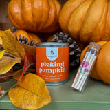 Picking Pumpkin Scented Candle – Spiced Citrus & Caramel Cream | Natural Wax