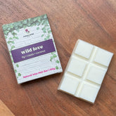 Natural Wax Melt Wild Love - Long-Lasting Fragrance (Up to 100 Hours) - Plastic-Free