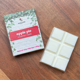 Natural Wax Melt Apple Pie - Long-Lasting Fragrance - Plastic-Free