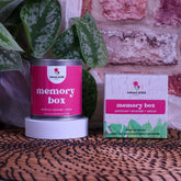 Memory Box Scented Candle – Spiced Citrus & Earthy Woods | Natural Wax