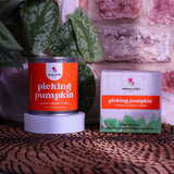 Picking Pumpkin Scented Candle – Spiced Citrus & Caramel Cream | Natural Wax