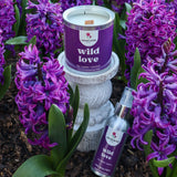 Wild Love Scented Candle – Fig; Cherry & Creamy Woods | Natural Wax