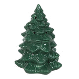 Green Fir Tree Wax Melt Burner – Ceramic Christmas Wax Warmer