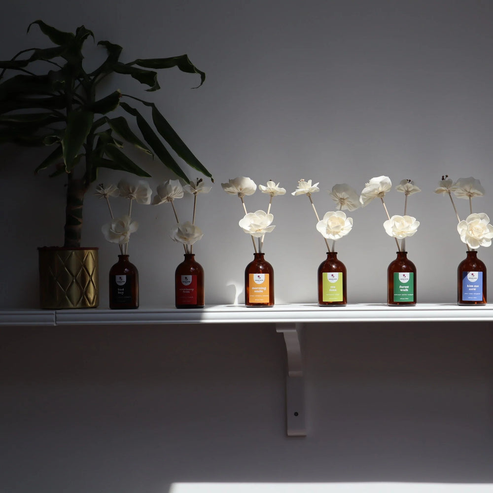 Sola Wood Flower Diffuser Refill Vegan UK | Sweet Wild Scents