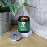 Forest Walk Amber Candle – Earthy & Woody Vegan Candle | Natural Wax Gift