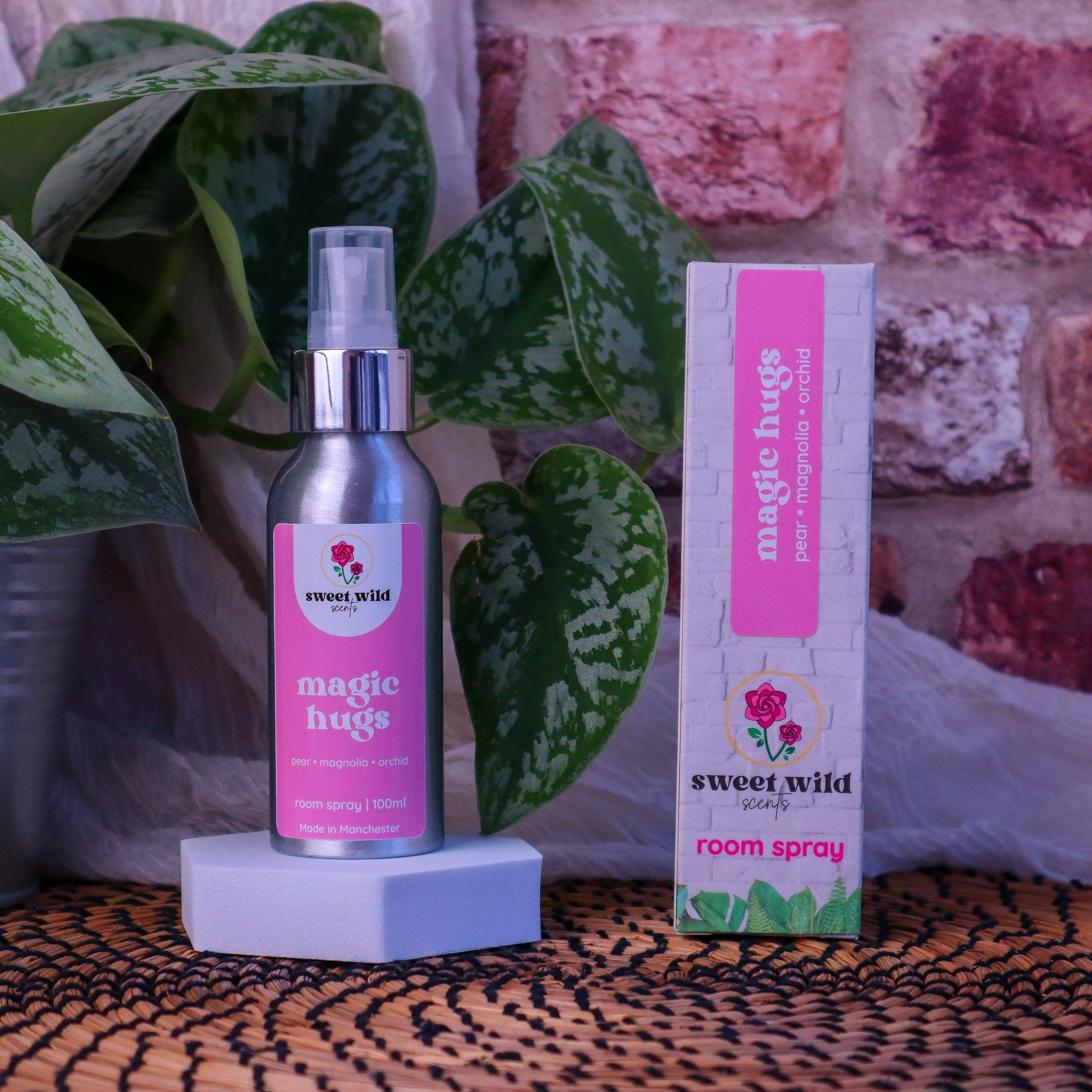 Magic Hugs Room & Linen Mist – Soft Floral & Amber Spray – Sweet Wild ...