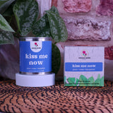 Kiss Me Now Scented Candle – Dark Cherry; Spices & Vanilla | Natural Wax