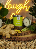 Tea Time Scented Candle – Citrus Zest & Spiced Woods | Natural Wax